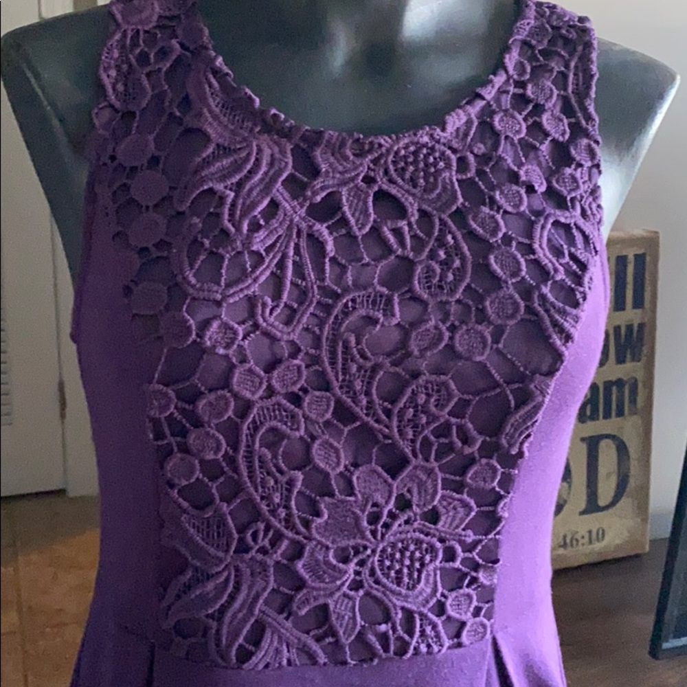 A Purple dress